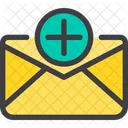 Add Paper Add Email Mail Attachment Icon