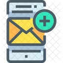 Email Mobile Add Icon