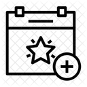 Adicionar Evento Calendario Programacao Ícone