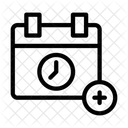 Calendario Data Adicionar Ícone