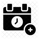 Calendario Data Adicionar Ícone