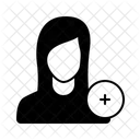 Add Female Icon