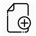 Add File File Document Icon