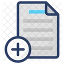 Add File Add Paper Add Document Icon