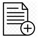 Add File File Document Icon