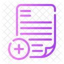 Add Document File Icon