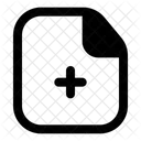 Add File File Document Icon