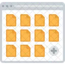 Add File Files Grid Icon