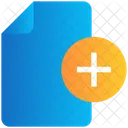 File Plus Add Icon