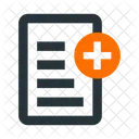 File Text Add Icon