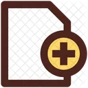 Add File New File Add Document Icon