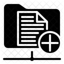 Add Add Folder Document Icon