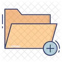 Folder Storage Materials Icon