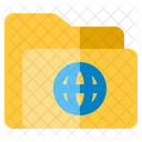 Folder Network Interface Icon