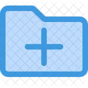 Add Folder New Folder Data Collection Icon