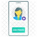 Add Friend  Icon