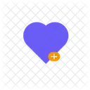 Add heart  Icon