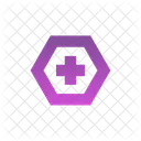 Add hexagon  Icon