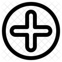 Plus Cross Web Icon