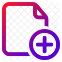 File Add New File Icon