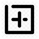 Add  in square  Icon