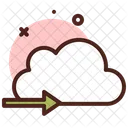 Add Library Cloud Library Save Cloud Library Icon