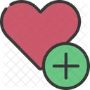 Add Love  Icon