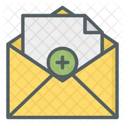 Add Mail Document  Icon