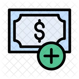 Add Money  Icon