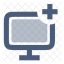 Add Monitor New Plus Icon