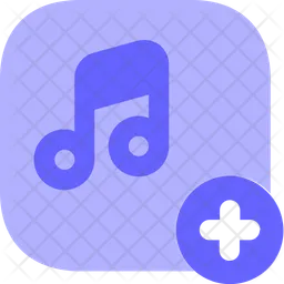 Add Music  Icon