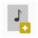 Add Music File Add File Icon