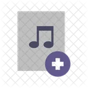 Add Music File Add File Icon