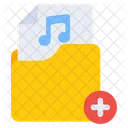 Add Music Folder Create Folder New Folder Icon