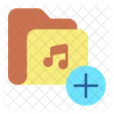 Add Musicc Folder  Icon