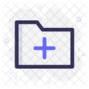 Add New New Folder Create Icon