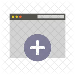 Add New Web Window  Icon