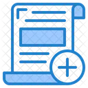 Add Paper  Icon