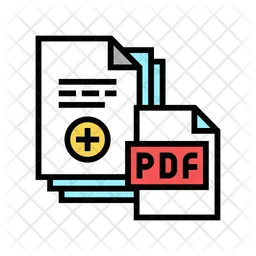 Add Pdf File  Icon