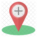 Add Place Plus Map Location Icon