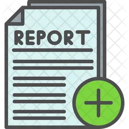 Add Report  Icon