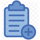 Add Report Add Document Add File Icon