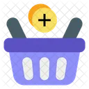 Add Shopping Basket Commerce And Shopping Add To Cart Icon