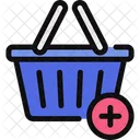 Add To Basket Add Product Shopping Basket Icon