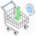 Cart Trolley Handcart Icon