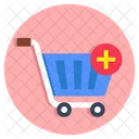 Handcart Pushcart Wheelbarrow Icon