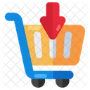 Handcart Pushcart Add To Cart Symbol