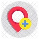 Add To Location Add To Gps Add To Map Icon