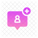 Add User Signup Plus Sign Icon