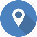 Address Blue Location Icon